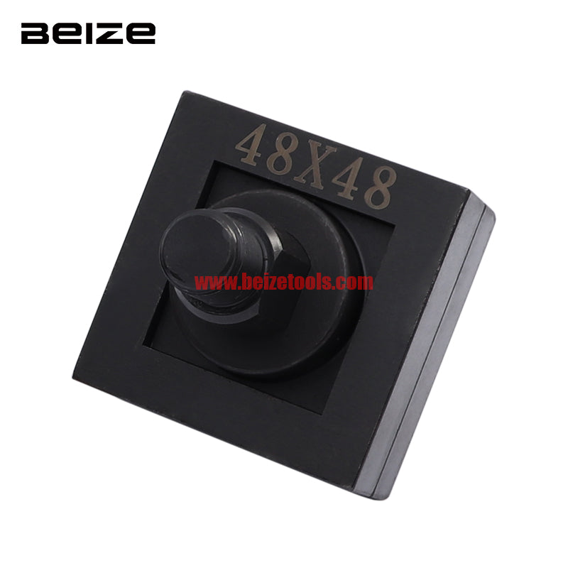 BEIZE 48x48mm Hydraulic Knockout Punch Die for Metal Hydraulic Knockout Puncher SYK-8 / SYK-15