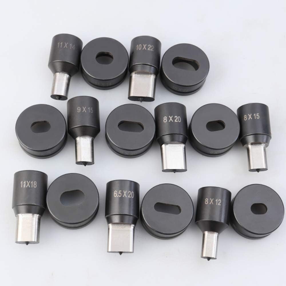 BEIZE 1 Piece Hydraulic Oval Hole Punch Die for CH-70 Hydraulic Hole Puncher