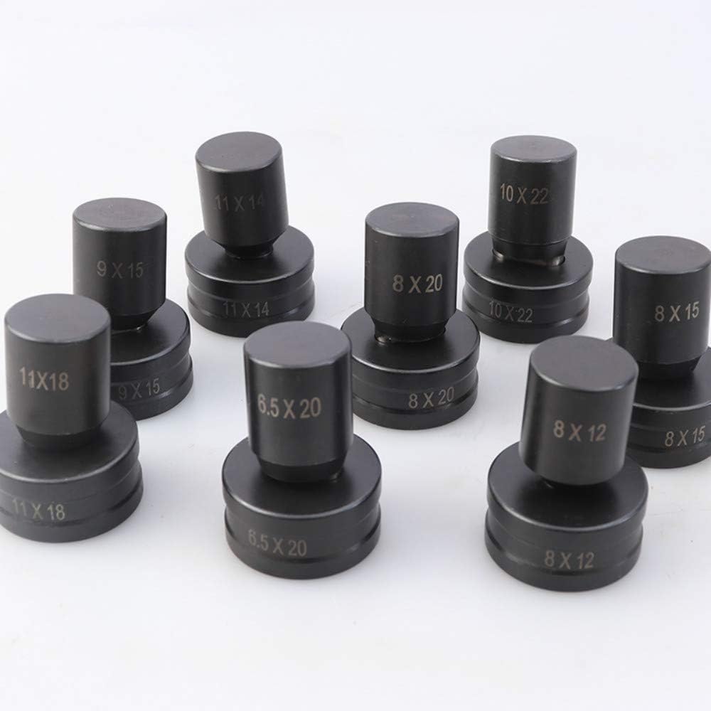 BEIZE 1 Piece Hydraulic Oval Hole Punch Die for CH-70 Hydraulic Hole Puncher