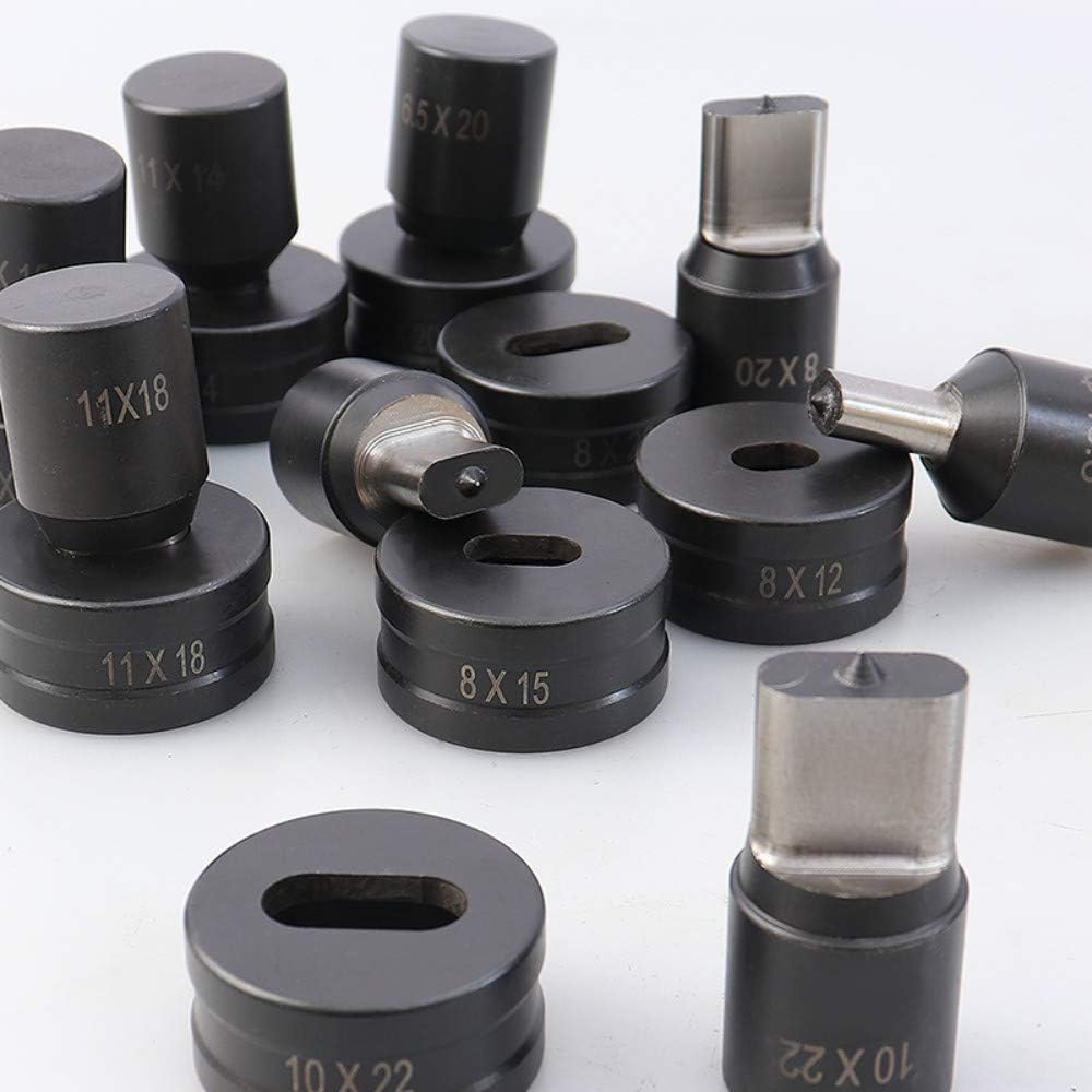 BEIZE 1 Piece Hydraulic Oval Hole Punch Die for CH-70 Hydraulic Hole Puncher