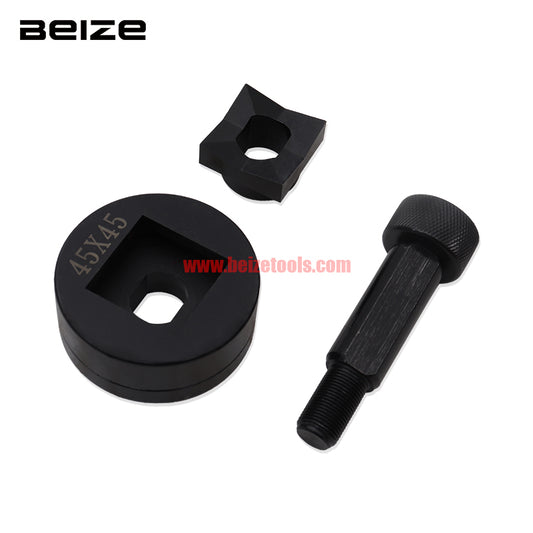 BEIZE 45x45mm Hydraulic Knockout Punch Die for Metal Hydraulic Knockout Puncher SYK-8