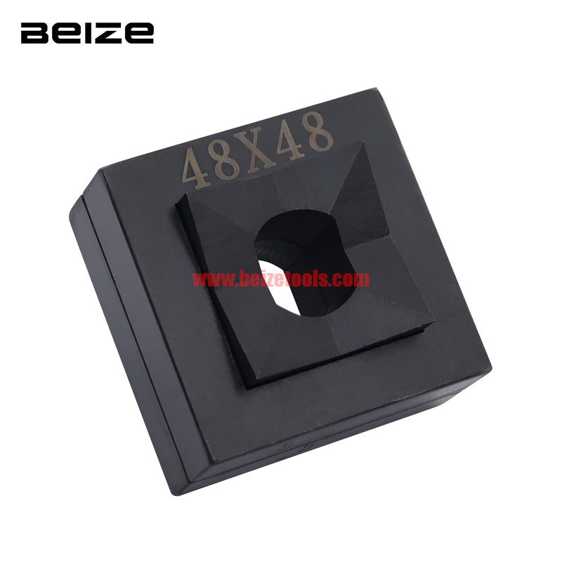 BEIZE 48x48mm Hydraulic Knockout Punch Die for Metal Hydraulic Knockout Puncher SYK-8 / SYK-15