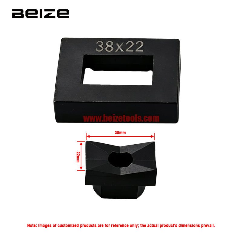 Customized Hydraulic Knockout Punch Rectangle Die for Milwaukee M18 FORCE LOGIC 6T Knockout Tool Knockout-Tool-Kit