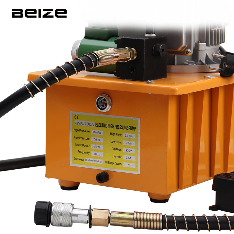 Electric Hydraulic Pump Motor Pump Electric Station 70MPA 220V/110V 0.75KW