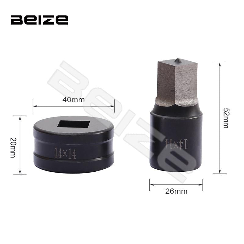 Punching Square Hole Dies for CH-70 Hydraulic Puncher