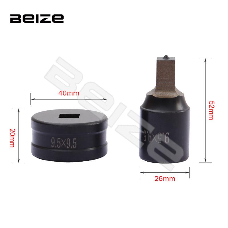 Punching Square Hole Dies for CH-70 Hydraulic Puncher