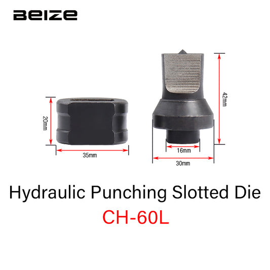 BEIZE CH-60L 1 Piece Hydraulic Punching Slotted Die for CH-60L Puncher
