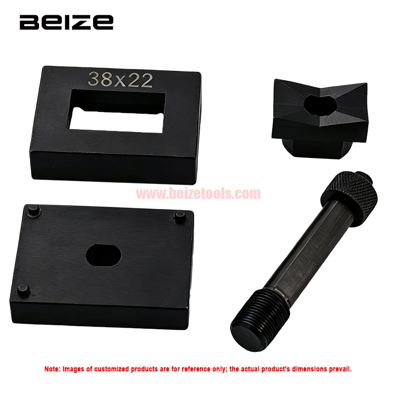 Customized Hydraulic Knockout Punch Rectangle Die for Milwaukee M18 FORCE LOGIC 6T Knockout Tool Knockout-Tool-Kit