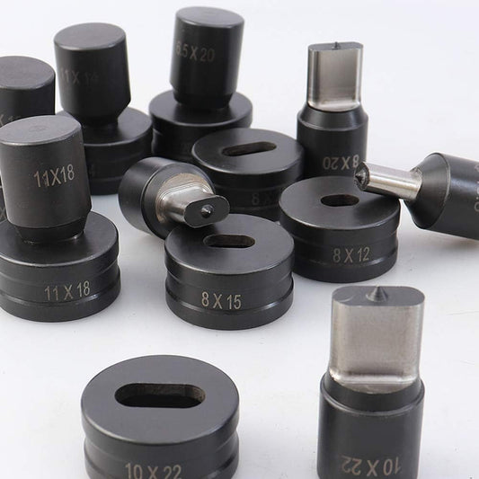BEIZE 1 Piece Hydraulic Oval Hole Punch Die for CH-70 Hydraulic Hole Puncher