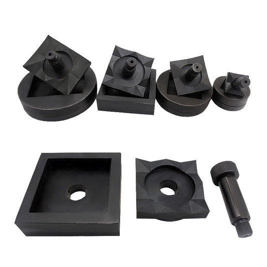 [Customized]1Piece Square/Rectangle Punching Hole Die for SYK-8A/ SYK-8B/SYK-15 Hydraulic Hole Puncher