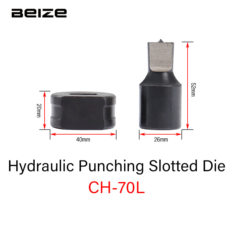 BEIZE CH-70L Hydraulic Punching Slotted Die for CH-70L Hydraulic Punching Machine